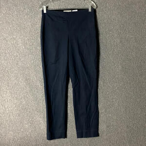 Everlane Women’s Size 8 Blue Side Zip High Rise The Work Ankle Dress Pants